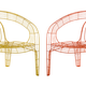 Illustration for article titled Never Worry About Cushion Crumbs Ever Again With Wireframe Furniture